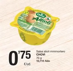 chovi - Salsa Alioli Minimortero