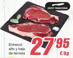 Entrecot Alto Y Bajo De Ternera