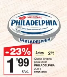 Philadelphia - Queso Original Para Untar