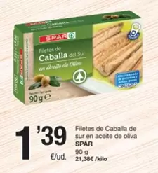 Spar - Filetes De Caballa De Sur En Aceite De Oliva