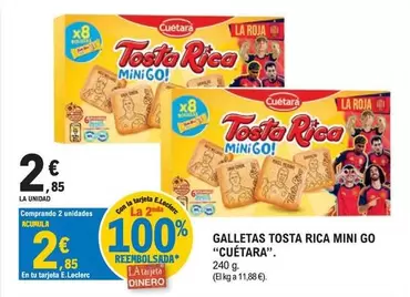 Cuétara - Galletas Tosta Rica Mini Go