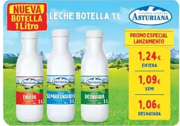 La Asturiana - Leche Botella