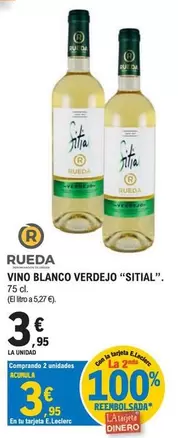 sitial - Vino Blanco Verdejo