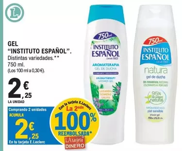 Instituto Español - Gel