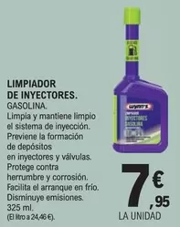 Sistema - Limpiador De Inyectores. Gasolina