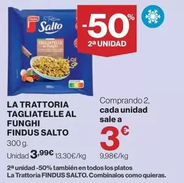Findus - La Trattoria Tagliatelle Al Funghi