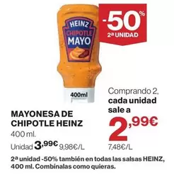 Heinz - Mayonesa De Chipotle