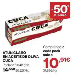 Cuca - Atun Claro En Aceite De Oliva