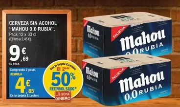Mahou - Cerveza Sin Acohol