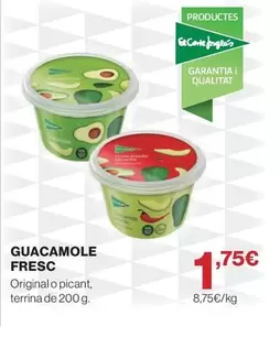 El Corte Inglés - Guacamole Fresc