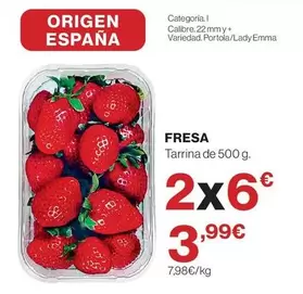 origen - Fresa