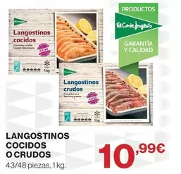 Langostinos Cocidos O Crudos