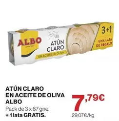 Albo - Atun Claro En Aceite De Oliva