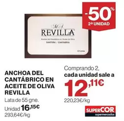 Revilla - Anchoa Del Cantábrico En Aceite De Oliva