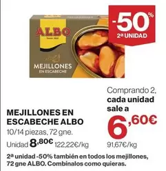 Albo - Mejillones En Escabeche