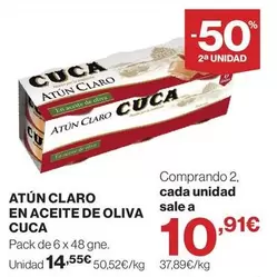 Cuca - Atun Claro En Aceite De Oliva