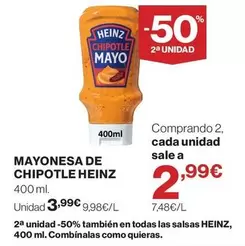 Heinz - Mayonesa De Chipotle