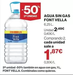Font Vella - Agua Sin Gas