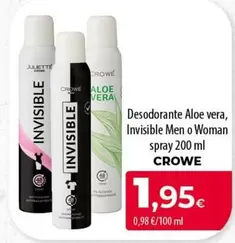 Crowe - Desodorante Aloe Vera