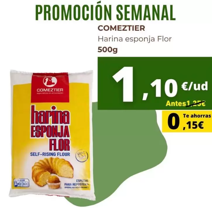 Comeztier - Harina Esponja Flor