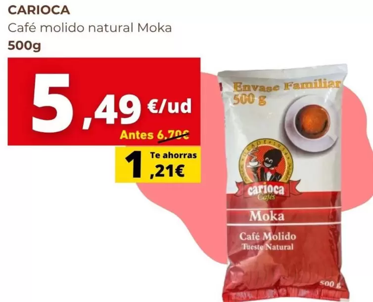 Carioca - Café Molido Natural Moka