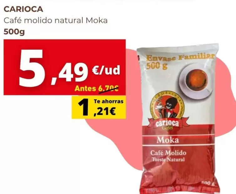Carioca - Café Molido Natural Moka