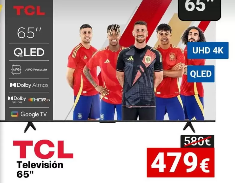 Tcl - Televisión 65"