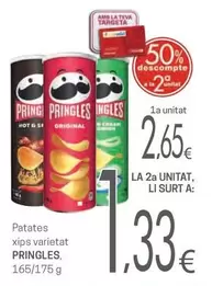 Pringles - Patates Xips Varietat
