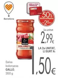 Gallo - Salsa Bolonyesa