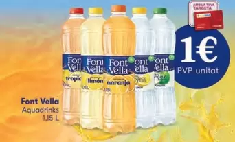Font Vella - Aquadrinks