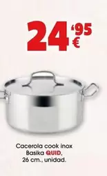 Quid - Cacerola Cook Inox Basika