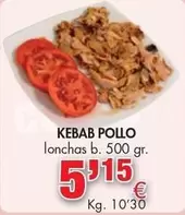 Kebab Pollo Lonchas