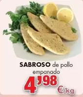Sabroso De Pollo Empanado