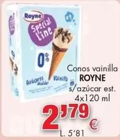 Special - Conos Vainilla