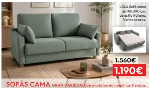 LOLA Sofá Cama