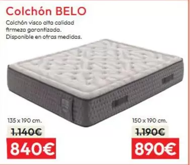 Colchón Belo