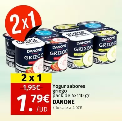 Danone - Yogurt Sabores Griego