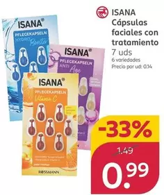 Isana - Capsulas Faciales Con Tratamiento