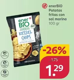 enerBIO - Patatas Fritas Con Sal Marina