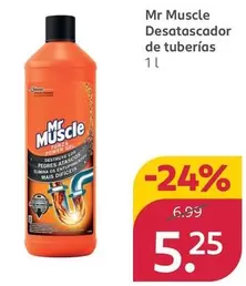 Mr Muscle - Desatascador De Tuberias