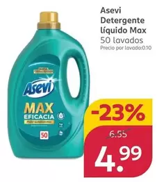 Asevi -  Detergente Liquido Max