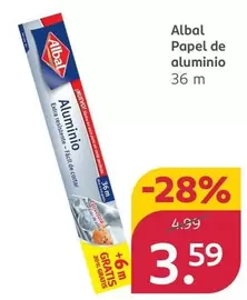 Albal - Papel De Aluminio
