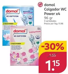 Domol - Colgador WC Power