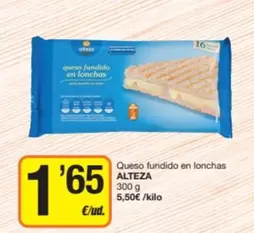 Alteza - Queso Fundido En Lonchas
