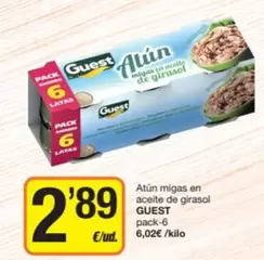 Guest - Atun Migas En Aceite De Girasol