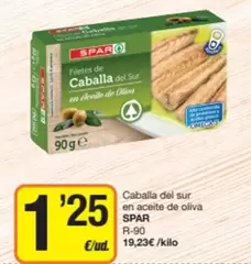 Spar - Caballa Del Sur En Aceite De Oliva