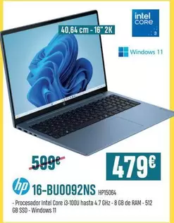 Hp - 16-BU0092NS