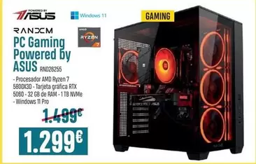 Asus - PC Gaming Powered
