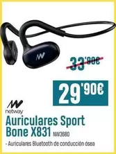 Netway - Auriculares Sport Bone X831 Nv3680