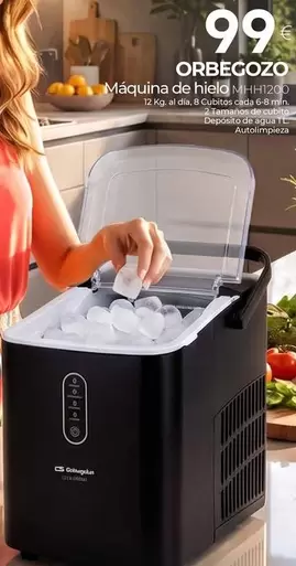 Orbegozo - Máquina De Hielo MHH1200